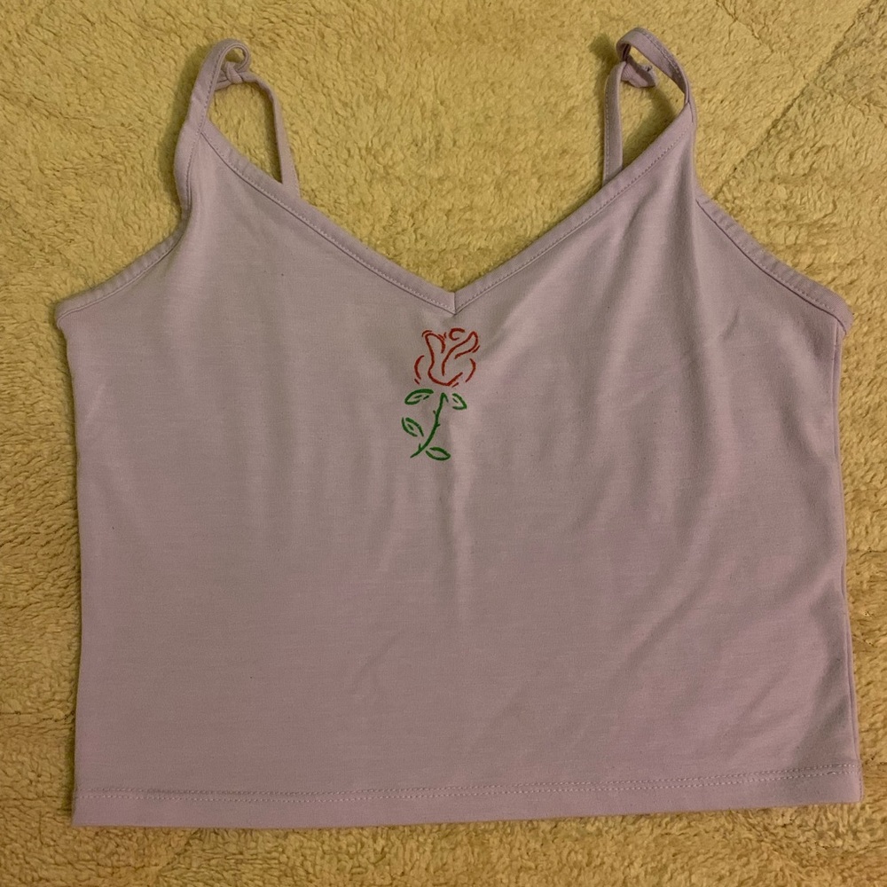 🦄 PURPLE SPAGHETTI STRAP TOP🌂